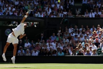 Fritz – Alcaraz, las semifinales de Wimbledon en vivo | El murciano rompe el saque de su rival y se pone por delante (1-3)
