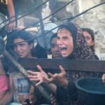 Netanyahu presenta a Trump un plan para concentrar a los palestinos en un gran campo al sur de Gaza