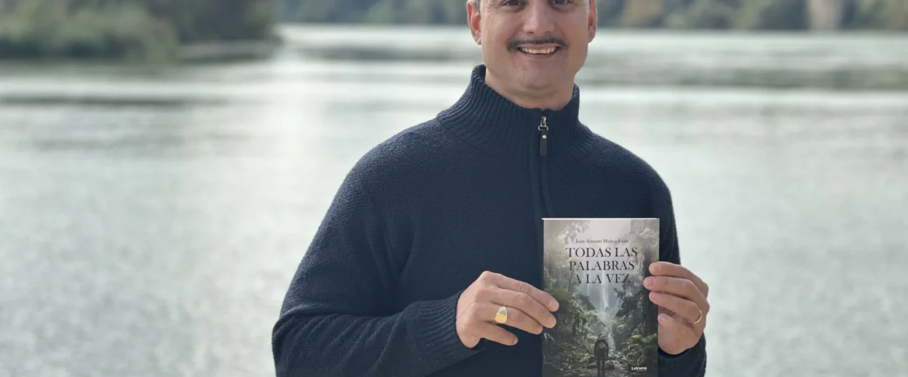 Juan Antonio Muñoz Lima publica Todas las palabras a la vez, una novela de ciencia ficción emocionante, visual y profundamente humana