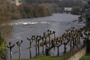 El tiempo inestable persiste con lluvias y nevadas en el norte de la Península