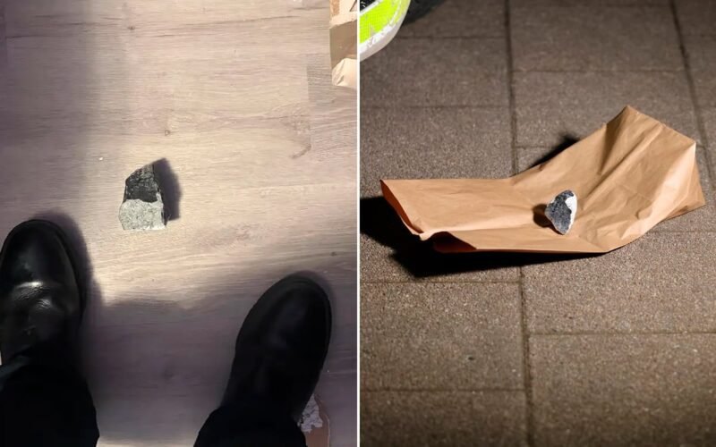 Una coincidencia muy improbable, “pero no imposible”: dos meteoritos impactan en apenas dos semanas en dos dormitorios