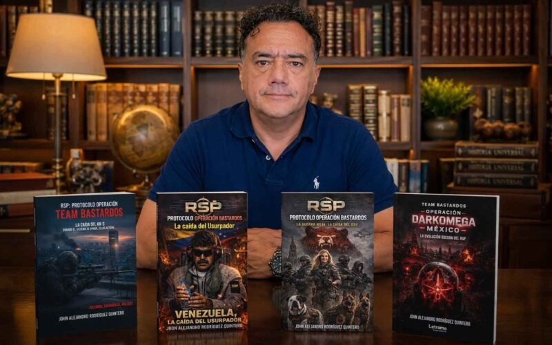 JOHN ALEJANDRO RODRÍGUEZ QUINTERO DESPLIEGA EL THRILLER GEOPOLÍTICO GLOBAL EN ‘UNIVERSO BASTARDOS’