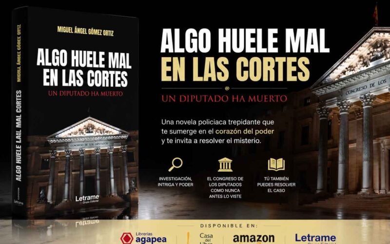 MIGUEL ÁNGEL GÓMEZ ORTIZ PONE EN JAKE LOS SECRETOS DEL PODER EN ‘ALGO HUELE MAL EN LAS CORTES. UN DIPUTADO HA MUERTO.’