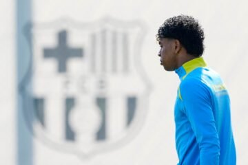 El Barça mima a Lamine Yamal, que no se entrena con sus compañeros en la previa del derbi del Camp Nou