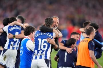 Pellegrino Matarazzo hace historia con la Real y se emociona: “Es el mejor día de mi carrera”