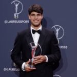 Alcaraz, Sabalenka y Lamine Yamal, coronados en los Premios Laureus en Madrid