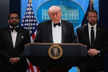 Trump, ante los disparos: «Pensé que era una bandeja cayendo»