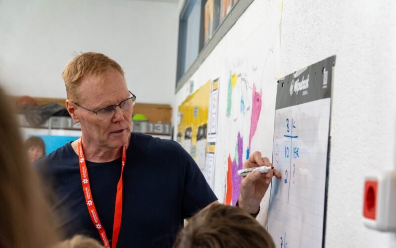 Peter Liljedahl, el matemático que quiere alumnos de pie: “El pensamiento mejora sin muebles en el aula”