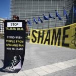 Quince países europeos se reúnen con los talibanes en Bruselas