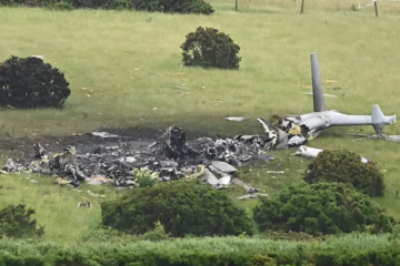 Tres muertos al estrellarse un helicóptero de la Armada Real británica
