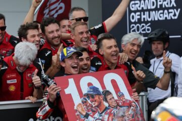 Marc Márquez se hace centenario con una victoria en el GP de Hungría de MotoGP