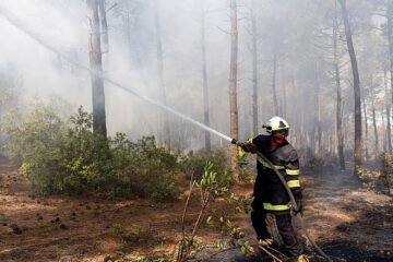 Los bomberos frenan los incendios próximos a Burdeos pero 4.000 turistas son desalojados
