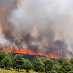 El silencio habita Muriel tras la evacuación por el fuego