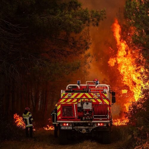 Francia deja regresar a sus casas a 84.000 evacuados y reabre la A-63