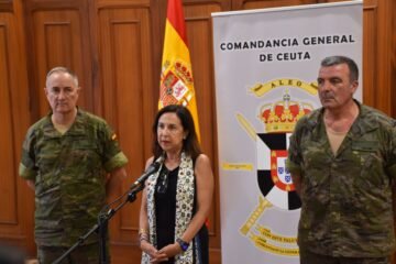 Robles reafirmará la labor de las Fuerzas Armadas y la españolidad de Ceuta en el Congreso