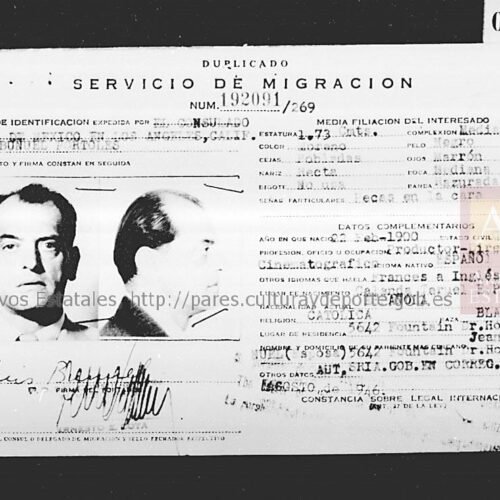 “Luis Buñuel: 1,73 de estatura, pecas en la cara”: el exilio español a América tras la Guerra Civil contado en 100.000 documentos