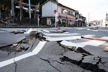 Dos terremotos sacuden Japón y causan decenas de heridos