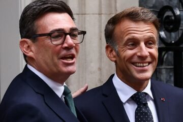 Burnham recibe a Macron con la vista puesta en una relación más estrecha con Europa